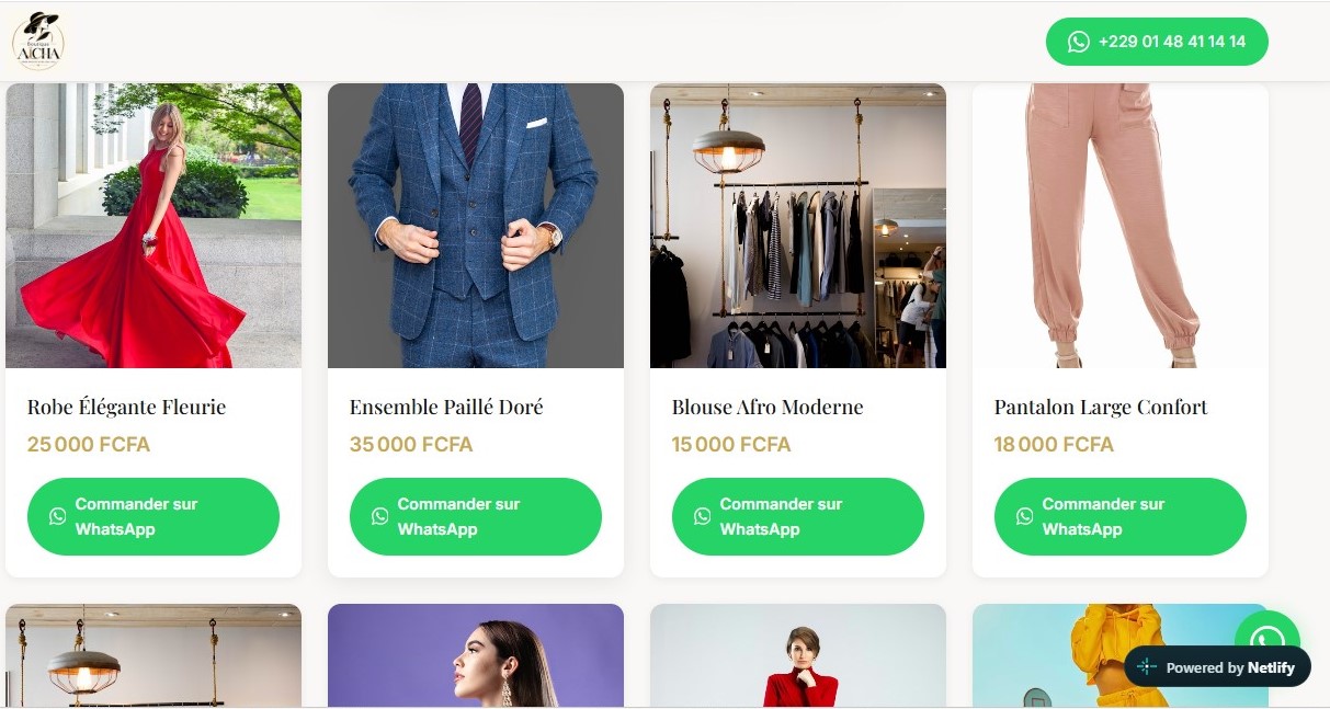 Boutique Aïcha — Mode féminine